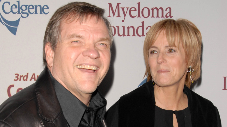 Meat Loaf and Deborah Gillespie smiling