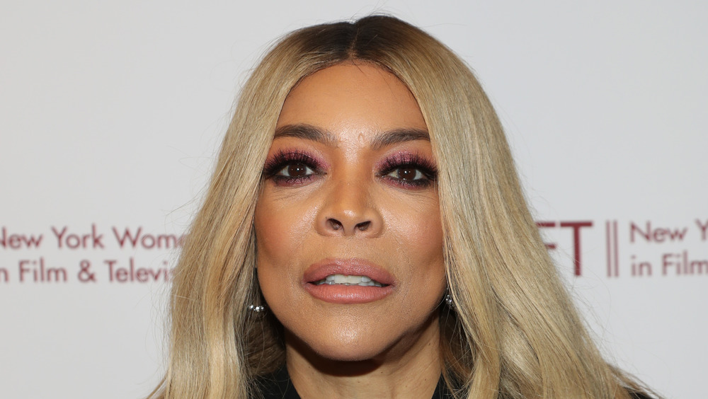 Wendy Williams with mouth open