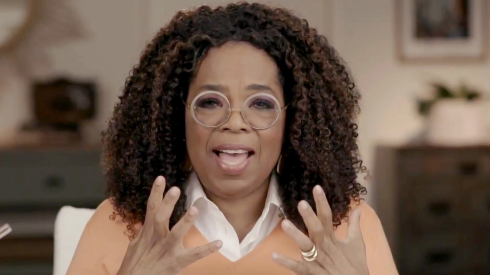 Oprah Winfrey in a TV appearance