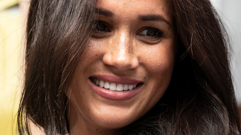 Meghan Markle smiling