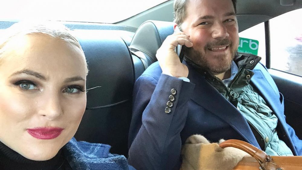 Meghan McCain and Ben Domenech in a selfie on Instagram