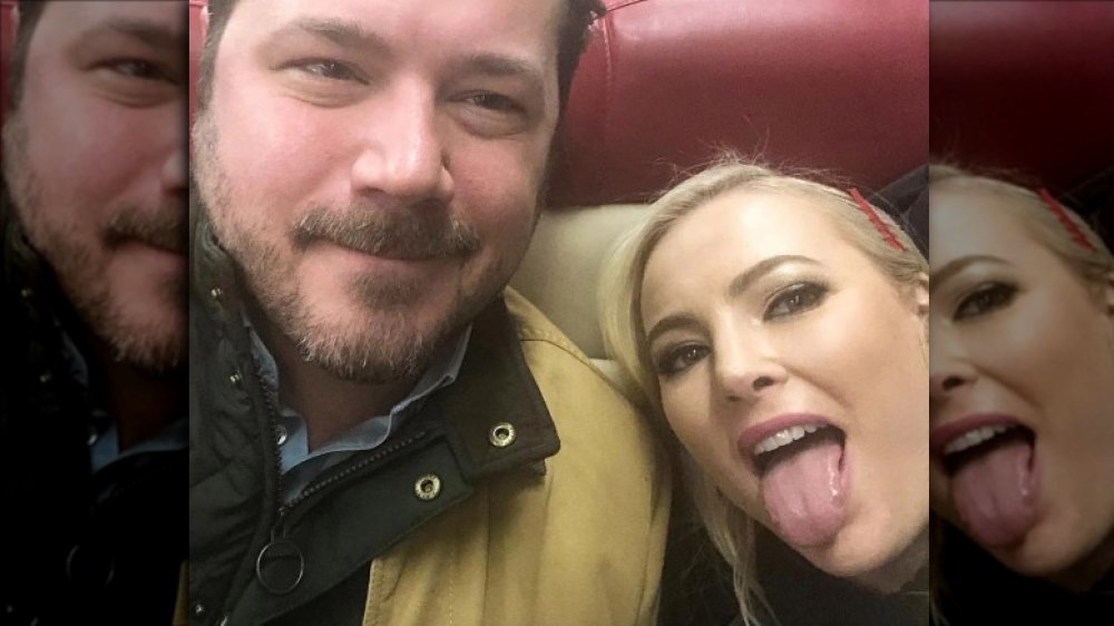 Meghan McCain and Ben Domenech in a selfie on Instagram