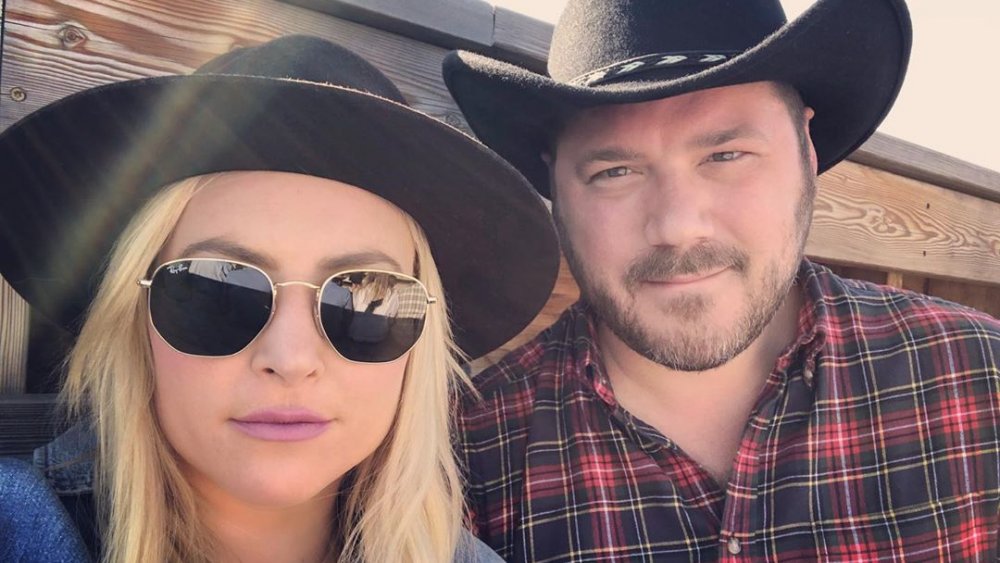 Meghan McCain and Ben Domenech in a selfie on Instagram