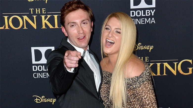 Daryl Sabara and Meghan Trainor having fun