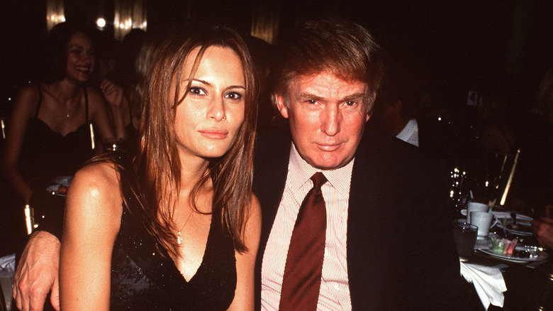 Melania and Donald Trump, NYC, 1999