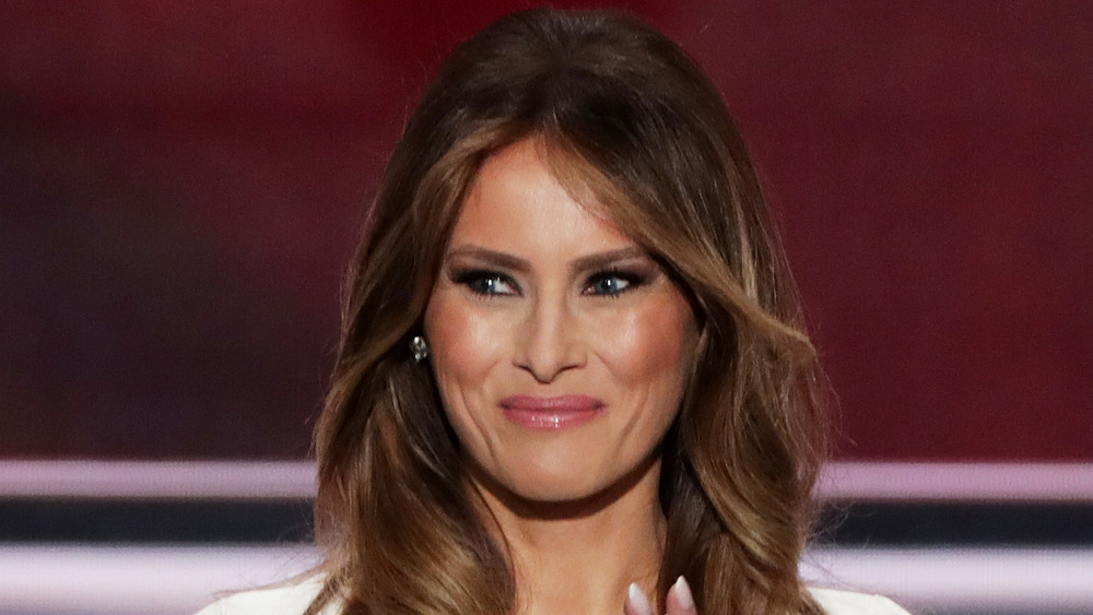 Melania Trump smiling