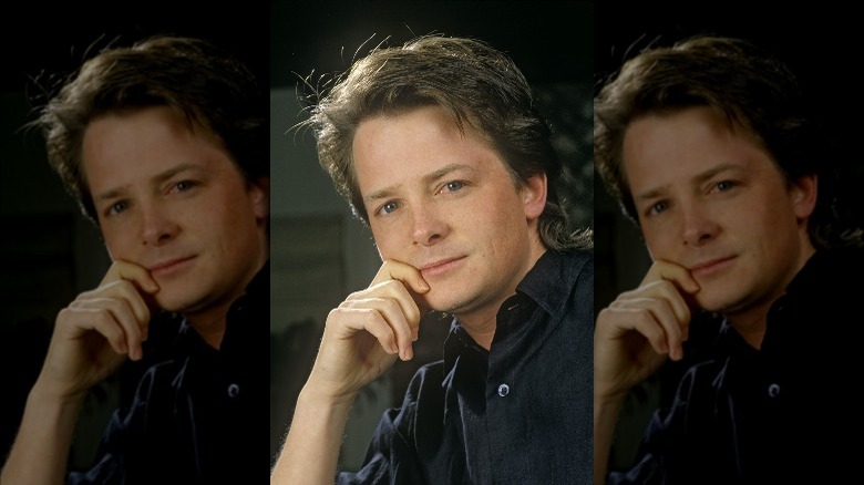 Michael J. Fox poses for a portrait in 1988.