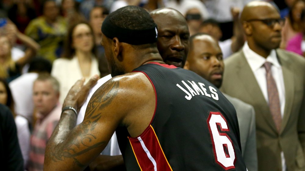 LeBron James, Michael Jordan