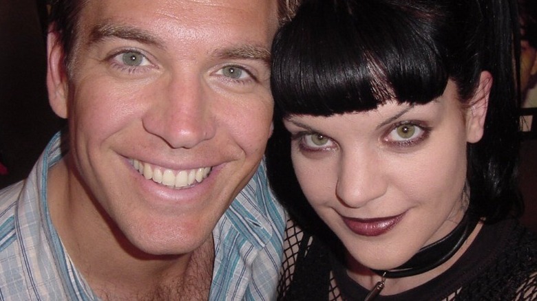 Michael Weatherly and Pauley Perrette selfie