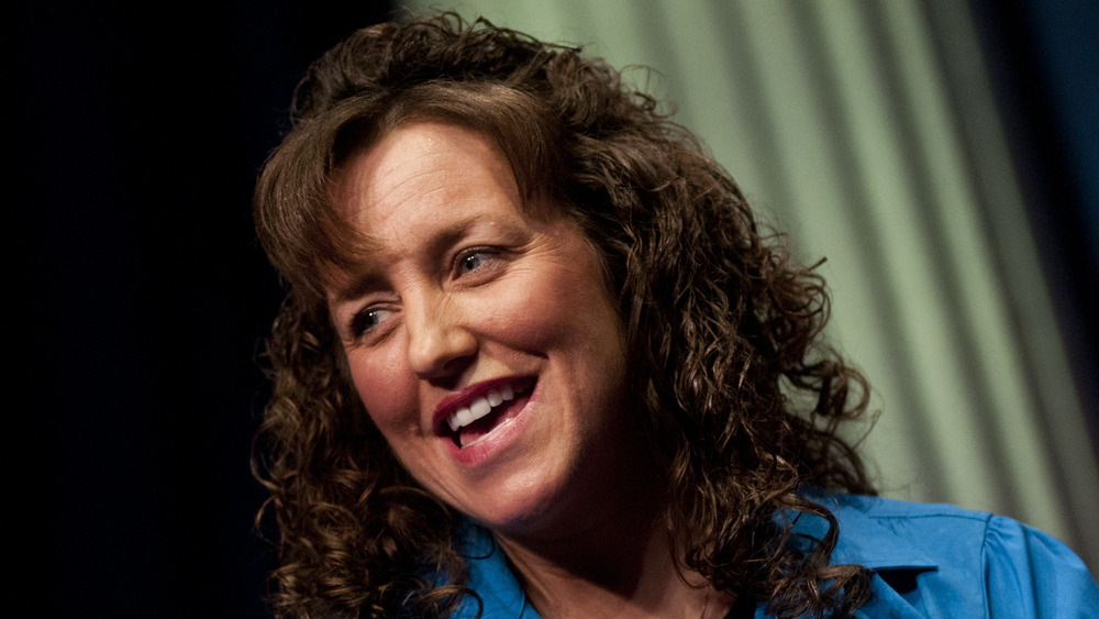 Michelle Duggar smiling