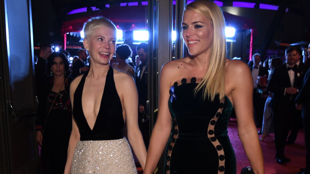 Michelle Williams and Busy Philipps