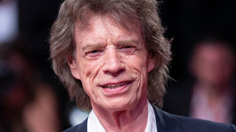 Mick Jagger on the red carpet