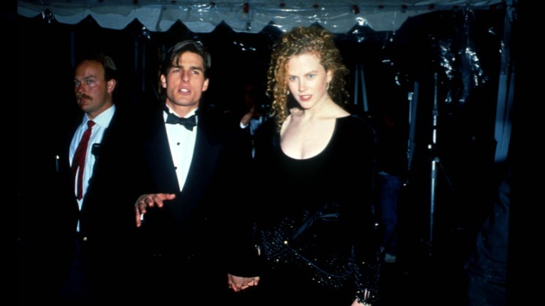 Tom Cruise and Nicole Kidman posing 