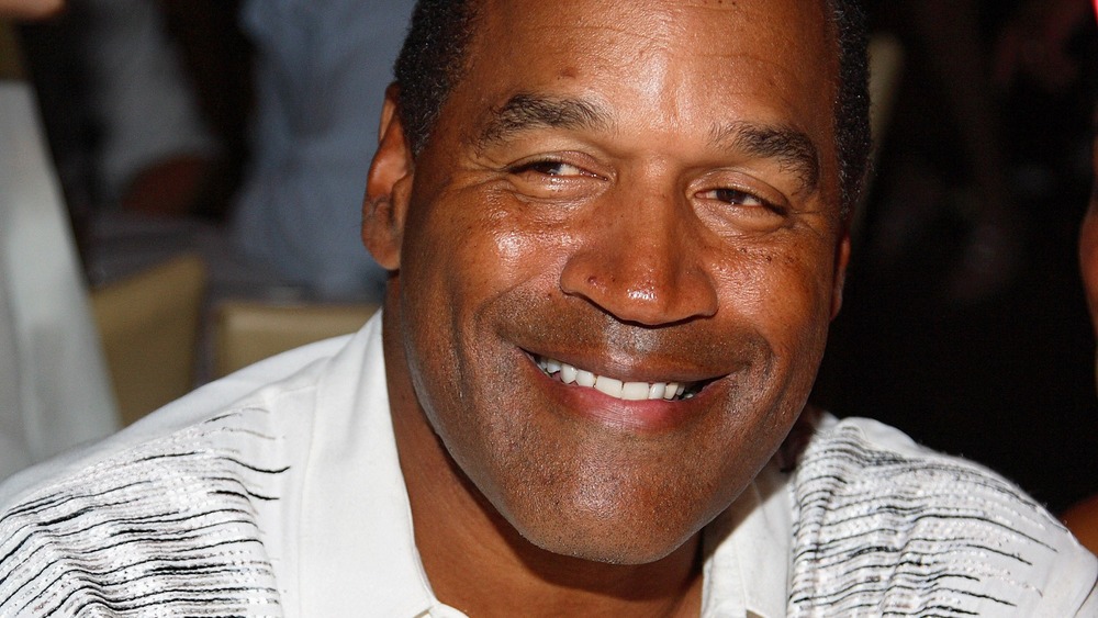 O.J. Simpson smiling at an event
