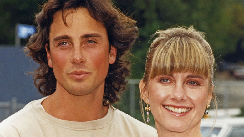 Olivia Newton-John and Matt Lattanzi 1990