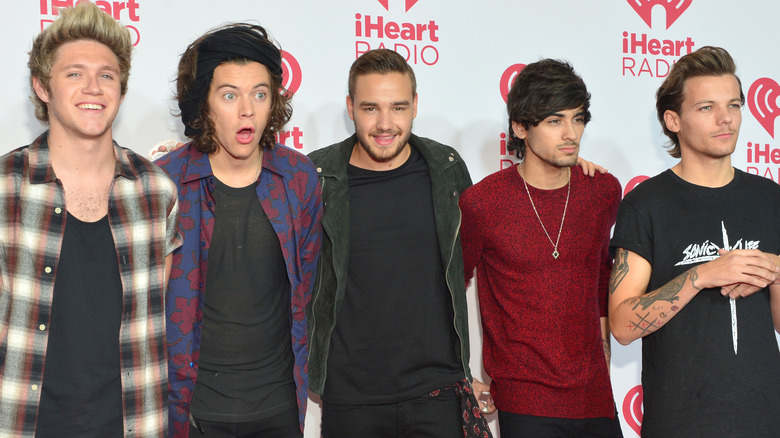 One Direction on the iHeartRadio red carpet