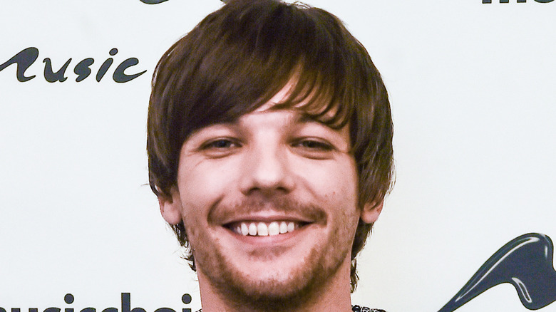 Louis Tomlinson on the red carpet