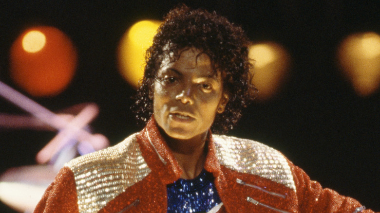 Michael Jackson on stage