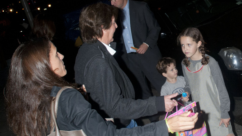 Sir Paul McCartney and daughter Beatrice