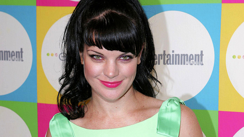 Pauley Perrette smiling