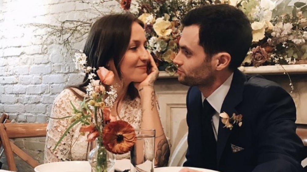 Penn Badgley and wife Domino Kirke