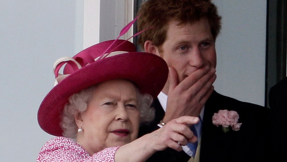 Queen Elizabeth, Prince Harry