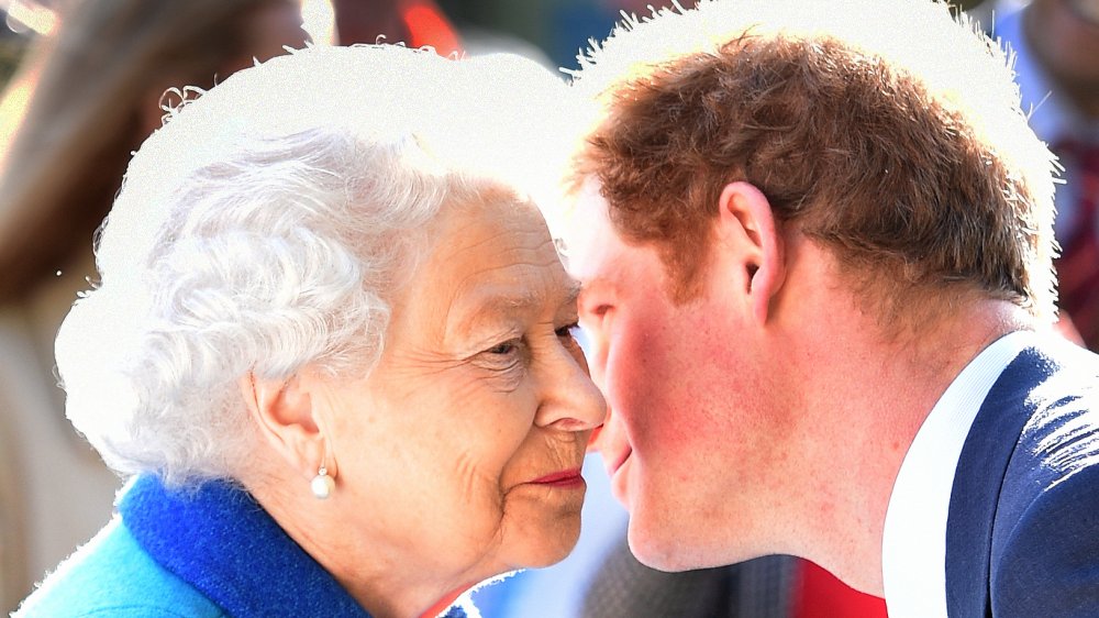 Queen Elizabeth, Prince Harry