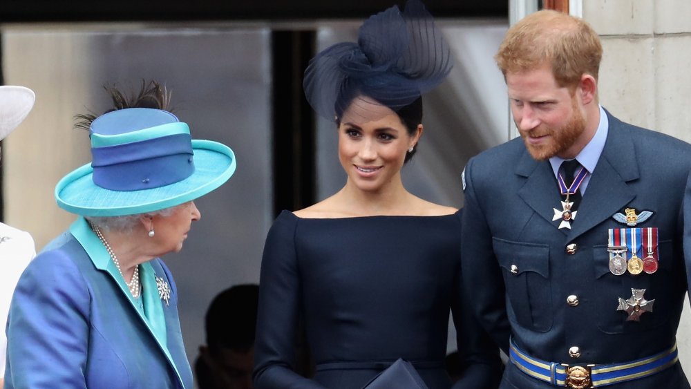 Queen Elizabeth, Meghan Markle, Prince Harry