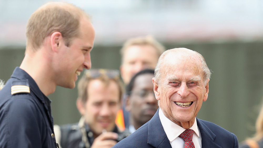 prince william and prince philip together