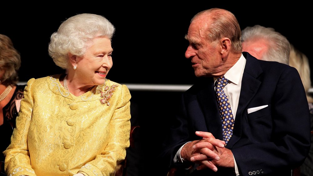 Prince Philip and Queen Elizabeth at a reception for A Celebration of Novia Scotia in 2010