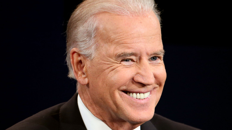 Joe Biden smiling