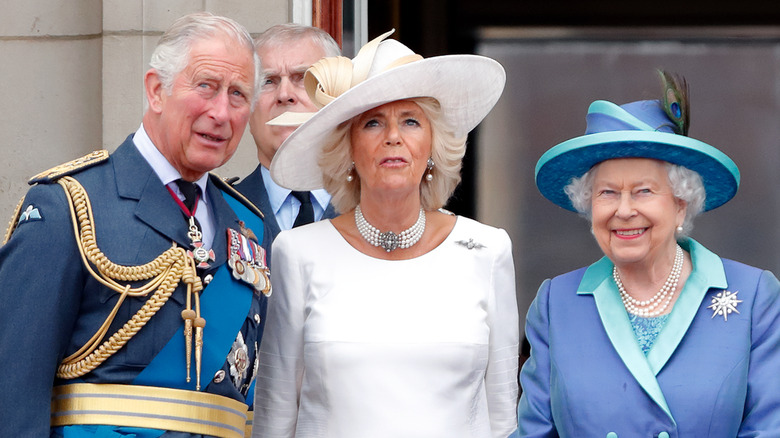 The royal family at an event 