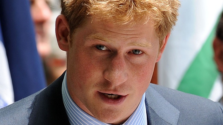 Prince Harry when he was younger 