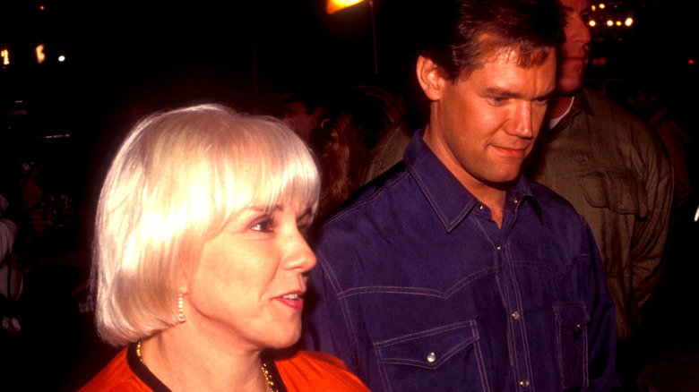 Randy Travis and Elizabeth Hatcher in 1991.