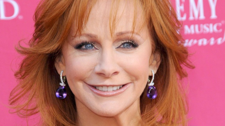 Reba McEntire smiling