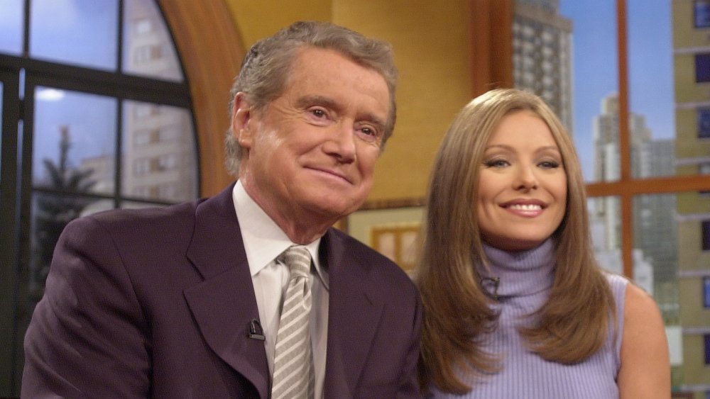 Kelly Ripa and Regis Philbin