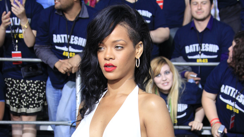 Rihanna at the 'Battleship' premiere