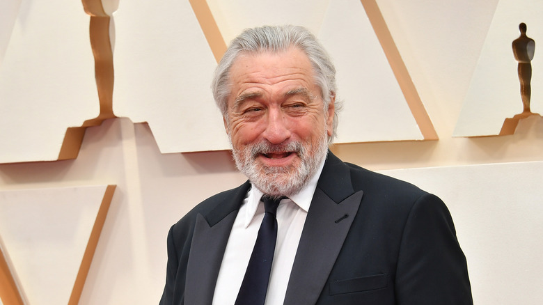 Robert De Niro smiles Oscars