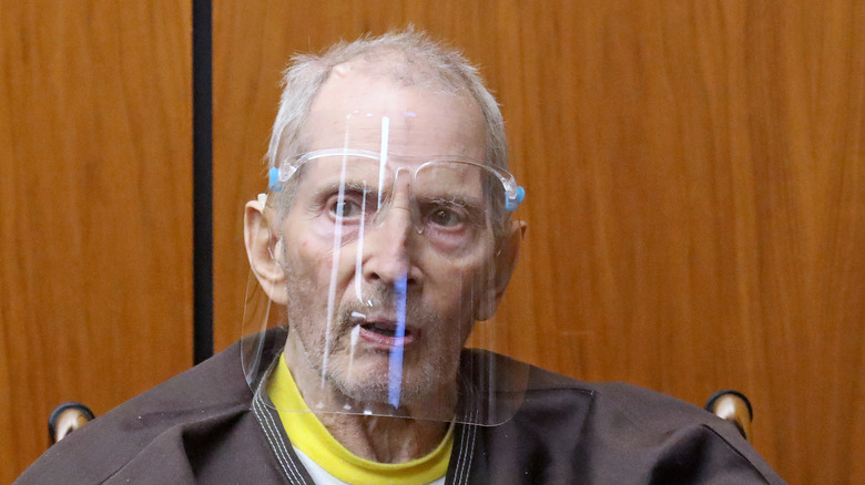 Robert Durst testifying in court