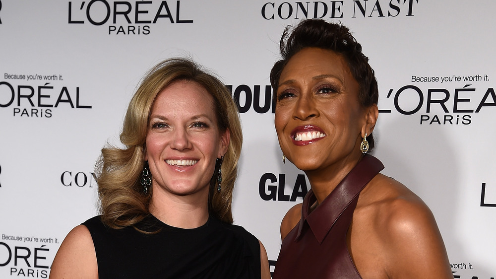 Robin Roberts and Amber Laign