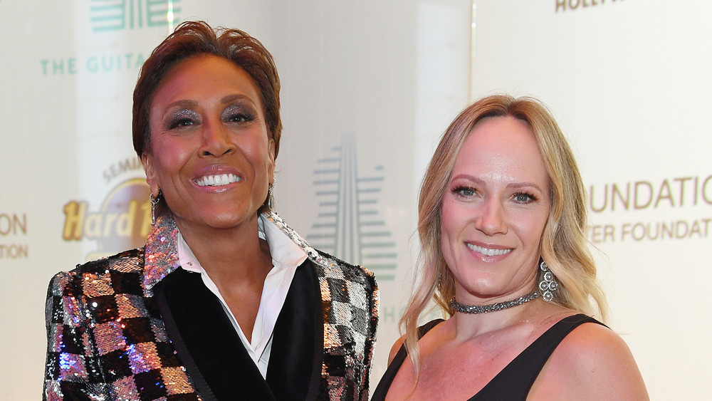 Robin Roberts and Amber Laign