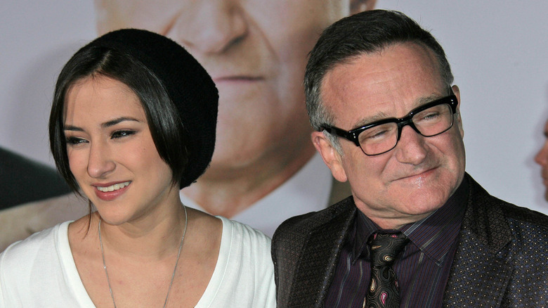 Zelda Williams, Robin Williams, together in 2009