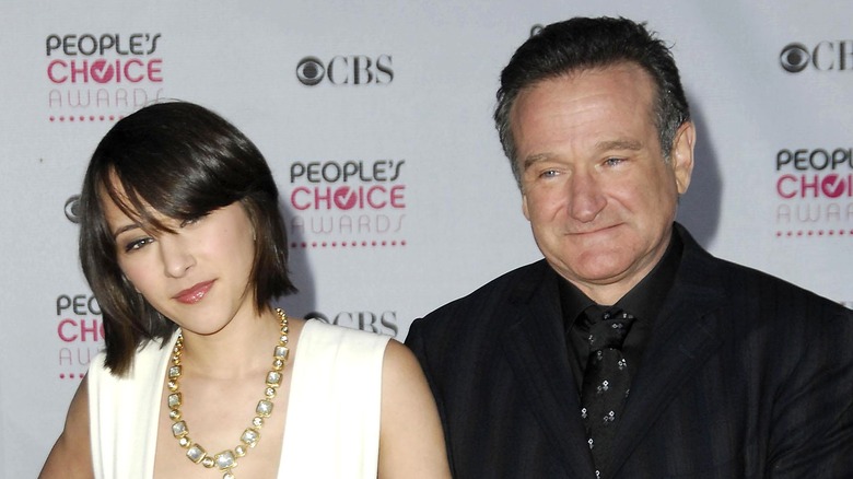 Zelda and Robin Williams in 2007