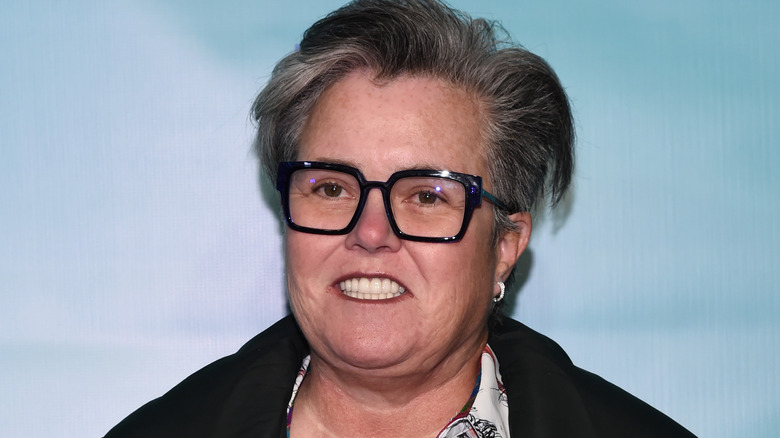 Rosie O'Donnell smiling