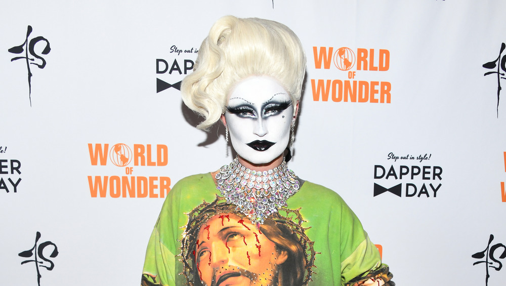 Gottmik in drag on the red carpet