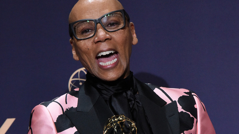 RuPaul laughing out loud