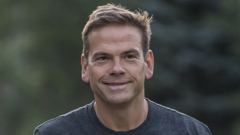 Lachlan Murdoch grinning