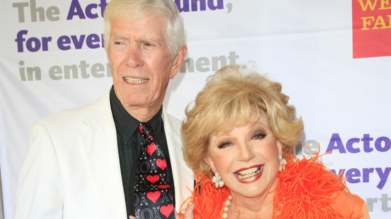 Ruta Lee and husband, Webb Lowe, in 2014