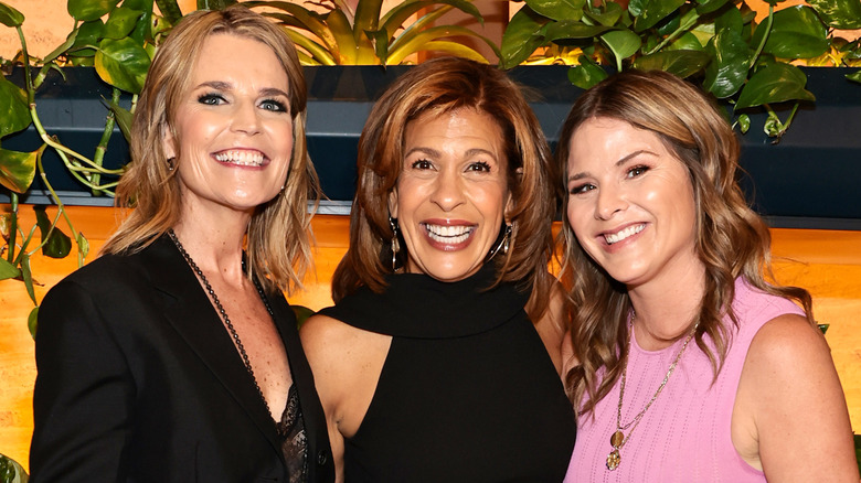 Savannah Guthrie, Hoda Kotb and Jenna Bush Hager attend The Hollywood Reporter Most Powerful People In Media