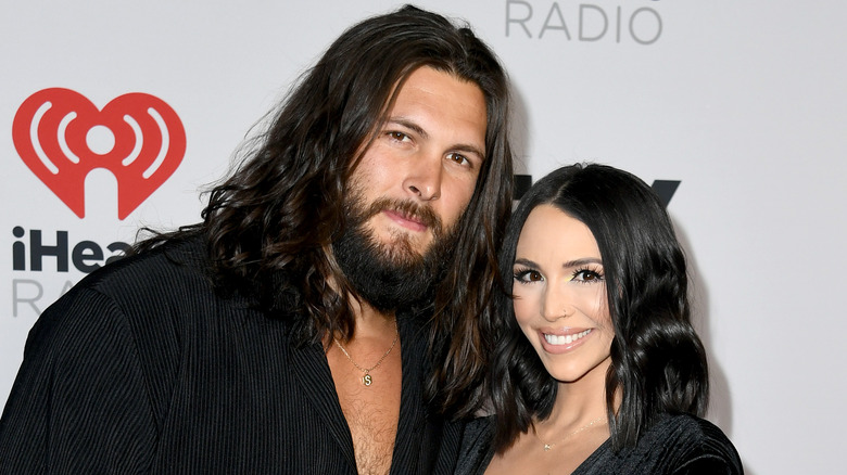 Scheana Shay and Brock Honey Davies smiling